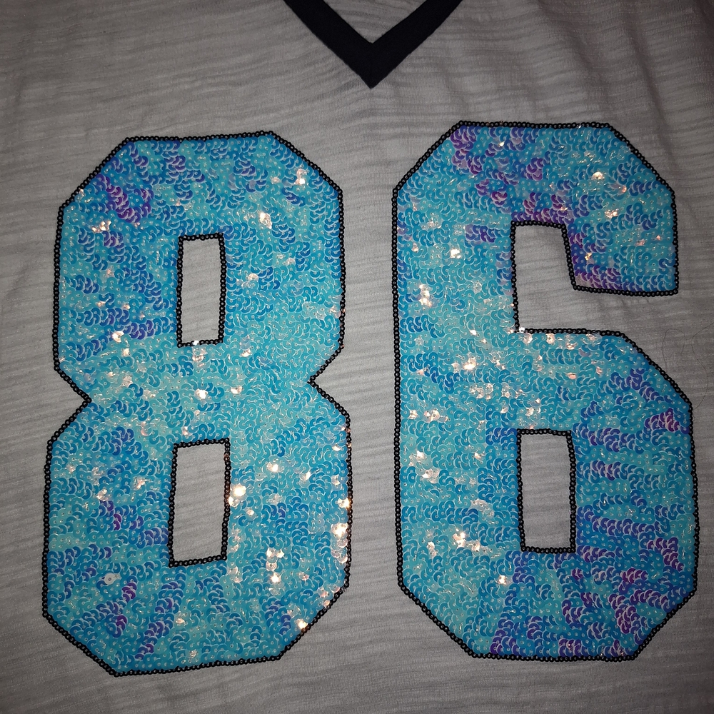 Womens Victorias Secret Mermaid Bling TEE & Leggings Set Sz M/L - Picture 16 of 16